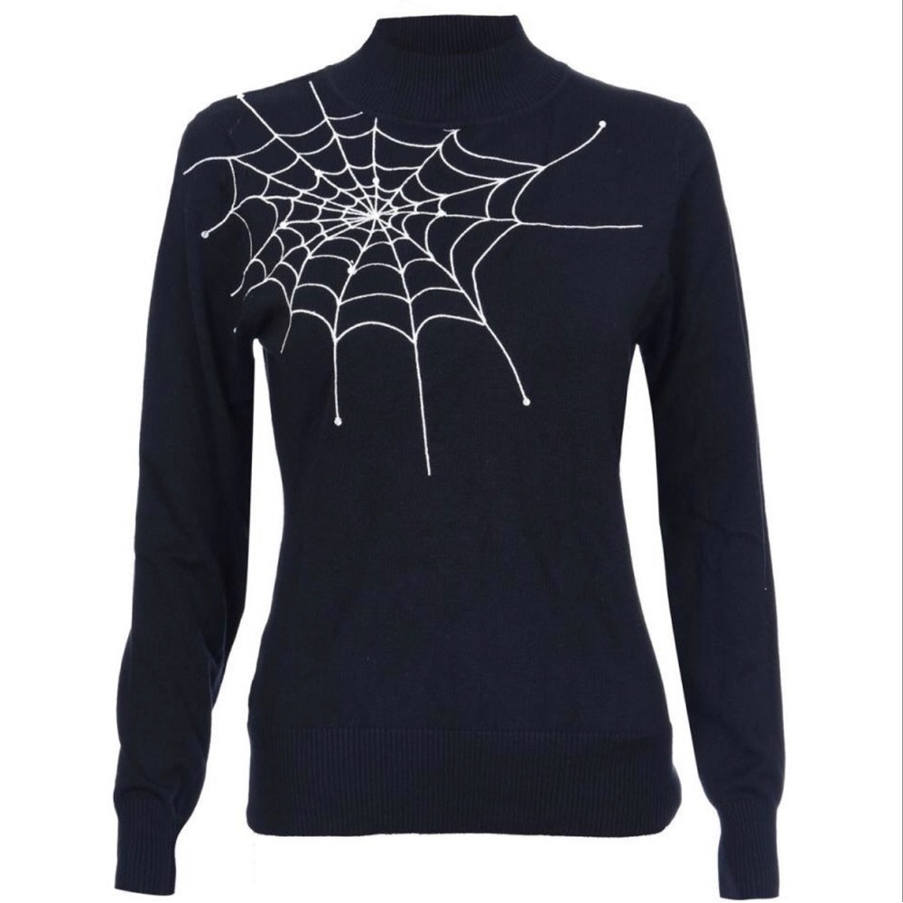 Spiderweb sweater XS